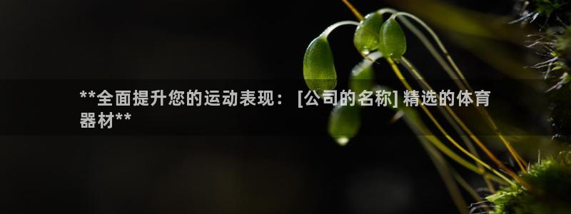 尊龙2020：**全面提升您的运动表现： [公司的名