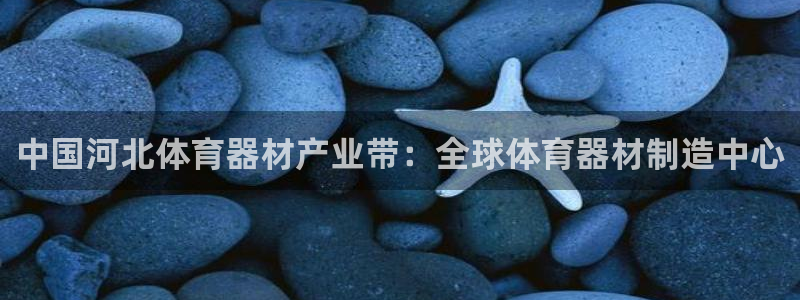 尊龙凯时泰安：中国河北体育器材产业带：全球体育器材制