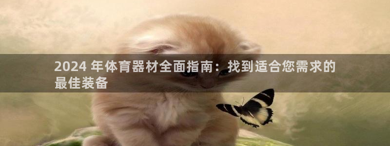 尊龙z6官网：2024 年体育器材全面指南：找到适合
