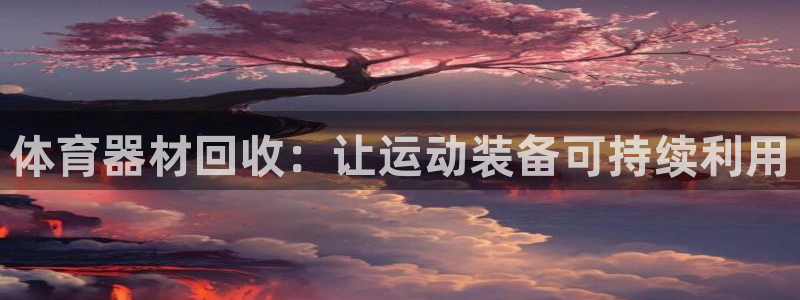 尊龙游戏app官方网站：体育器材回收：让运动装备可持