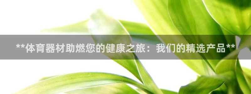 KB88凯时官网：**体育器材助燃您的健康之旅：我们