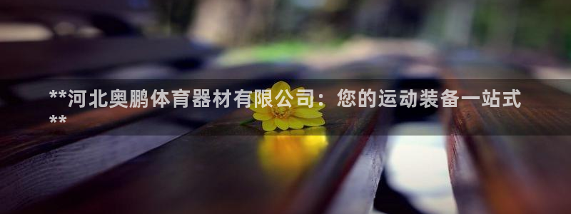 尊龙凯时取款有要求吗：**河北奥鹏体育器材有限公司：