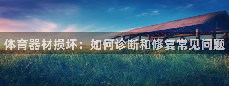 凯时尊龙app国际官方网站：体育器材损坏：如何诊断和