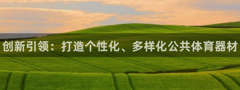 尊龙400：创新引领：打造个性化、多样化公共体育器材