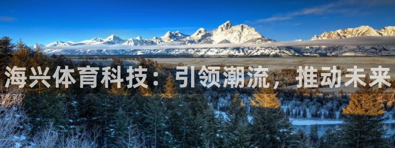 尊龙凯时赞助：海兴体育科技：引领潮流，推动未来
